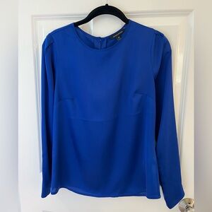 Banana Republic royal blue blouse